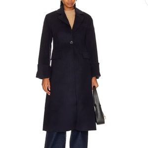 Ellie Coat in Navy L’Academie